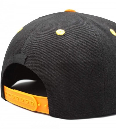 Baseball Caps Mens Womens Casual Adjustable Basketball Hat - Yellow-6 - CJ18N9GW5GQ $22.04