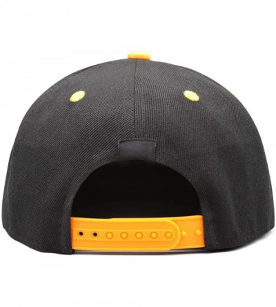 Baseball Caps Mens Womens Casual Adjustable Basketball Hat - Yellow-6 - CJ18N9GW5GQ $22.04