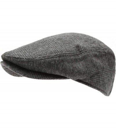 Newsboy Caps Men's Classic Flat Ivy Gatsby Cabbie Newsboy Hat with Elastic Comfortable Fit and Soft Quilted Lining. - CM18Y7Q...