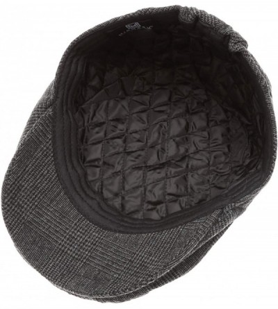 Newsboy Caps Men's Classic Flat Ivy Gatsby Cabbie Newsboy Hat with Elastic Comfortable Fit and Soft Quilted Lining. - CM18Y7Q...