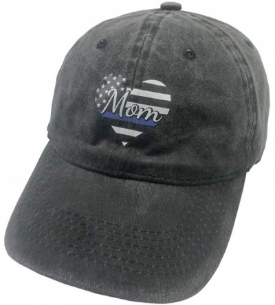 Baseball Caps Women's Mom Wife American Flag Baseball Caps Vintage Adjustable Dad Hat - Mom - CL192U58T3G $9.79