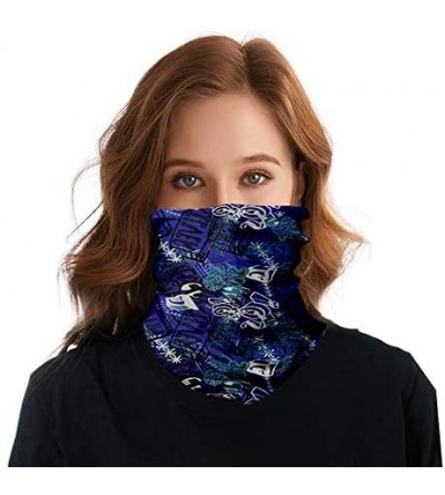 Balaclavas Seamless 12 in 1 Multifunctional Headwear Face Mask Bandanas Neck Gaiter - Color-10 - C4197SOMYWC $10.56