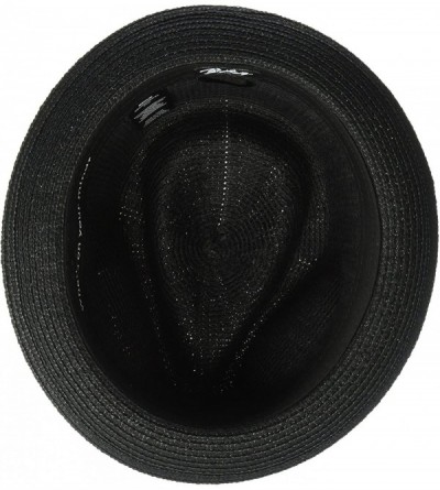 Fedoras Men's Stokes Hat - Black - CL17YIUIKWO $43.54