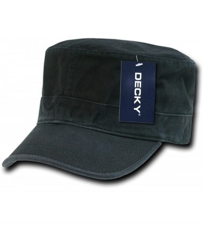 Baseball Caps Washed GI Cap - Black - CZ115RGBS3H $9.10