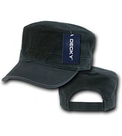 Baseball Caps Washed GI Cap - Black - CZ115RGBS3H $9.10