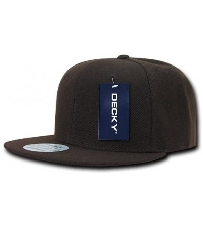 Baseball Caps BRN Vintage Snapbacks- Brown - CP128XYEHXR $8.37