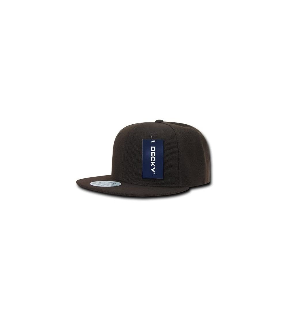 Baseball Caps BRN Vintage Snapbacks- Brown - CP128XYEHXR $8.37