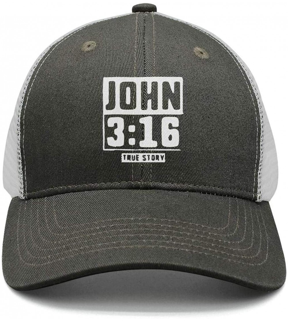 Baseball Caps John True Story Christian Unisex Cotton Denim Cowboy Cap Sports Dad Cap - John True Story-27 - C718KRDH9XG $20.43