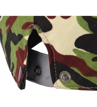 Newsboy Caps Men's Retro Camouflage Beret Hats Newsboy Cap Strip Cabbie Hat Flat Cap - Camouflage2 - C818D2N9DII $8.39