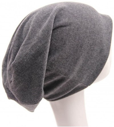 Skullies & Beanies Unisex Fashion Outdoor Sport Beanies Baggy Hippop Cotton Hat Skull Caps - N Burgundy - CD186584T46 $10.27