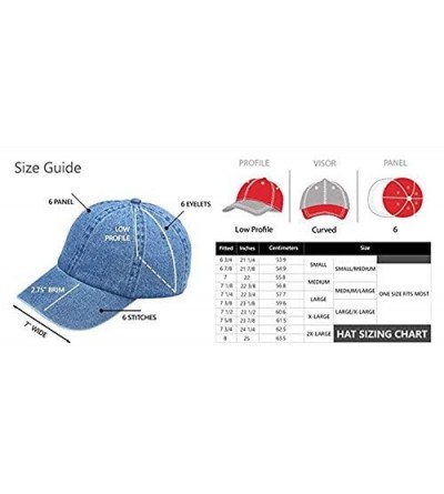 Baseball Caps Men Women Denim Custom Hip Hop Trucker Hat Add You Personalized Design to Baseball Caps - Retro Wine - C918G4X7...