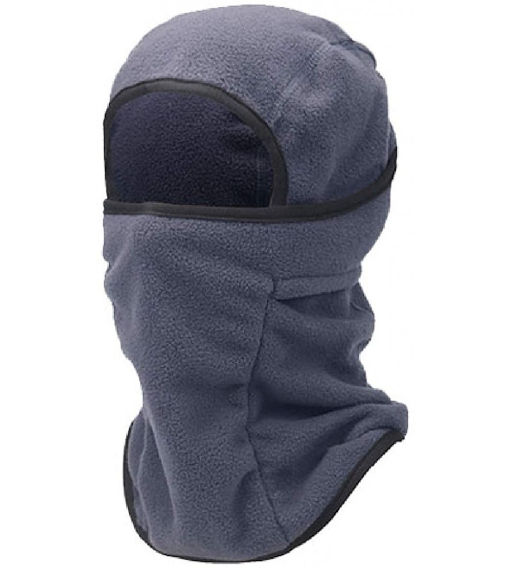 Balaclavas Balaclava Face Mask for Cold Weather Fleece Ski Mask Neck Warmer - Skiing - Light Grey - CD18M3T06Y4 $10.19