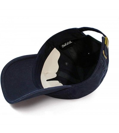 Baseball Caps Budtender Dad Hat Cotton Baseball Cap Polo Style Low Profile - Cotton Navy - CL18SI9O39O $14.49