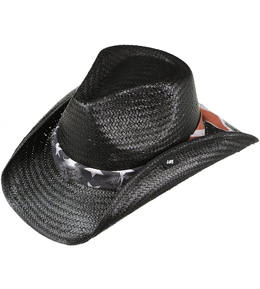 Cowboy Hats Sarane Drifter Hat Black - CS12O6SMFWF $81.31