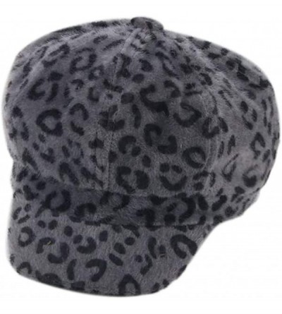 Skullies & Beanies Winter Decoration with Leopard Women's Cap Beret Warm Fashion Hat - Multicolor a - CS18KQ7KGT6 $10.98