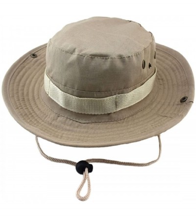 Sun Hats Outdoor Camouflage Hat/Boonie/Fisherman Hat - Qian Ka Qi - CH12H7WRDVT $18.76