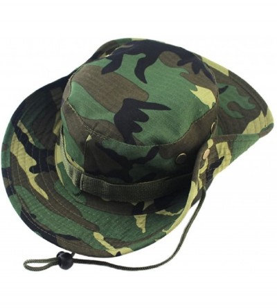 Sun Hats Outdoor Camouflage Hat/Boonie/Fisherman Hat - Qian Ka Qi - CH12H7WRDVT $10.24