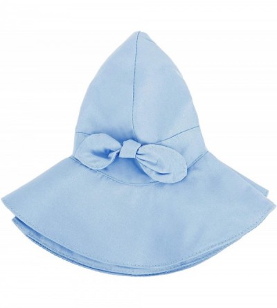 Sun Hats Baby's UPF 50+ UV Protection Outdoor Beach Sun Hat - Blue - CY194AUKTXT $12.96