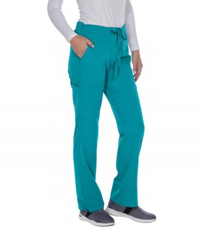 Headbands Grey's Anatomy Signature Women's 2207 3 Pocket Low Rise Scrub Pant - Teal - CO18EE20L34 $41.55