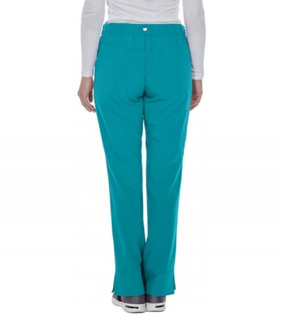 Headbands Grey's Anatomy Signature Women's 2207 3 Pocket Low Rise Scrub Pant - Teal - CO18EE20L34 $41.55