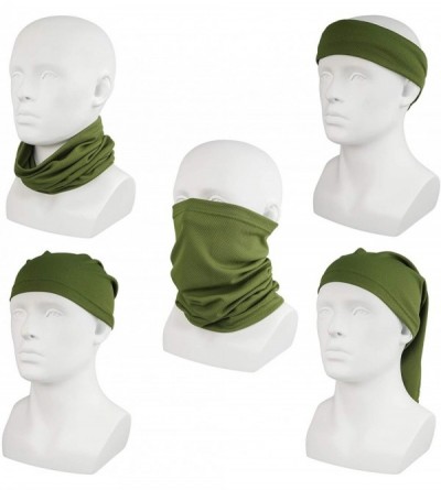 Skullies & Beanies Winter Velvet Knitting Slouchy Beanie - Army Green - CX18KNYOA2E $9.57