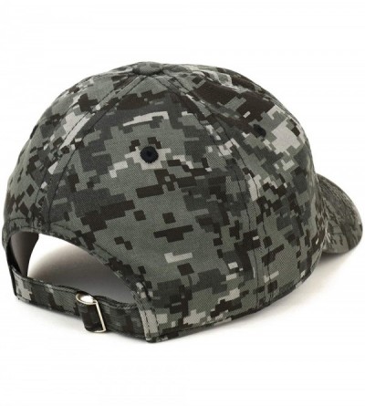 Baseball Caps World's Best Pappy Embroidered Soft Crown 100% Brushed Cotton Cap - Digital Night Camo - C618STHOA2U $19.45