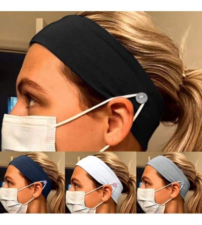 Headbands Headband Protection Protect Multifunctional Friends - Navy - CP197YEUNUA $14.78