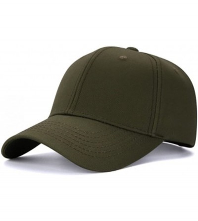 Baseball Caps Men Women Personalized Trucker Hats Customized Adjustable Snapback Baseball Caps Dad Hat - Hunter Green - C718E...
