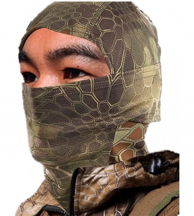 Balaclavas Mikey Store Camouflage Army Cycling Motorcycle Cap Balaclava Hats Full Face Mask - Brown-c - C71889MQ86X $11.36