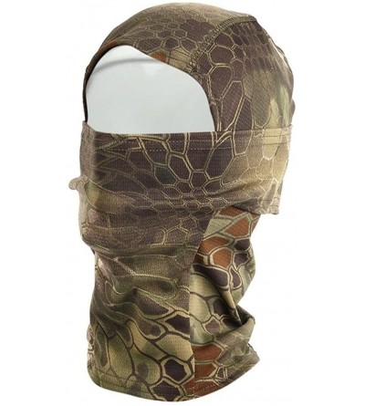 Balaclavas Mikey Store Camouflage Army Cycling Motorcycle Cap Balaclava Hats Full Face Mask - Brown-c - C71889MQ86X $11.36