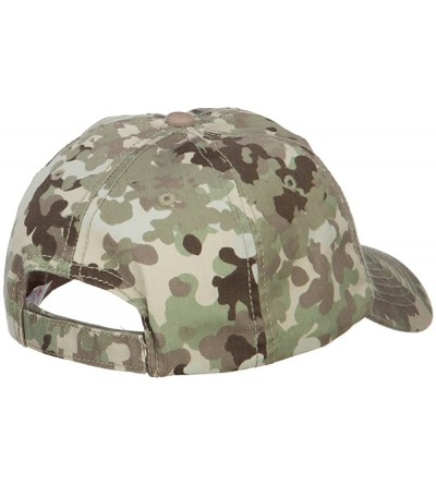 Baseball Caps Enzyme Washed Camo Cap - Total Terr - CA18EG7LRH2 $22.28