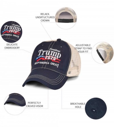 Baseball Caps Donald Trump 2020 Hat Keep America Great Embroidered MAGA USA Adjustable Baseball Cap - A-4-black - CD18UW6EEUR...