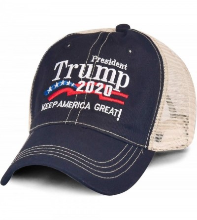 Baseball Caps Donald Trump 2020 Hat Keep America Great Embroidered MAGA USA Adjustable Baseball Cap - A-4-black - CD18UW6EEUR...