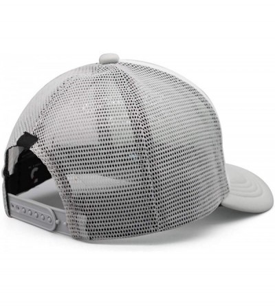 Baseball Caps Men Baseball Cap Fashion Adjustable Mesh Archery Red Dad Trucker Golf Hat - Grey-2 - CG18A2W5Z6U $20.83