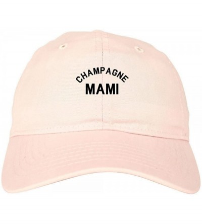 Baseball Caps Champagne Mami Womens Dad Hat Baseball Cap - Pink - CR12B5RQ2D7 $23.47