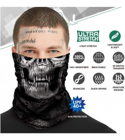 Balaclavas Face Scarf Casual Balaclava Headwear Stretchable Bandanna Headbands Wind/Sun/UV Protection - Hr040972 - C8189QGMQ9...