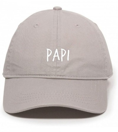 Baseball Caps Papi Daddy Baseball Cap- Embroidered Dad Hat- Unstructured Six Panel- Adjustable Strap (Multiple Colors) - CV18...
