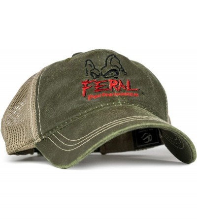 Baseball Caps Trucker Hat - Olive - CG192AHQGHO $13.30