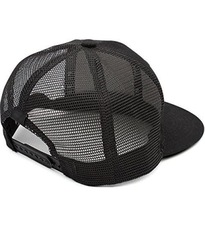 Baseball Caps Mens Womens Printing Adjustable Meshback Hat - Black-4 - C018N9RK4X5 $14.58