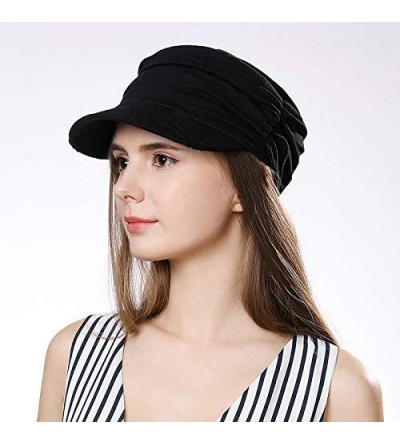 Skullies & Beanies Headwrap Cover Sleep Cap for Women Patient Chemo Scarf Soft Stretch Breathable - 1085_black - CH18T6A3ZI3 ...