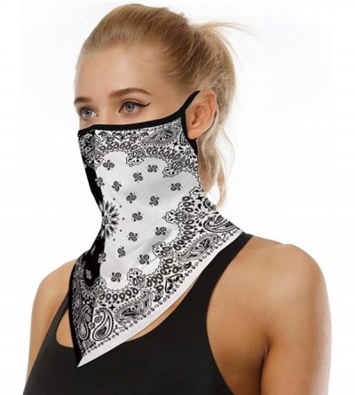 Balaclavas 2 Pcs Bandana Face Cover Scarf Fishing Neck Gaiter for Men Women - Color K - CA199DWNIX2 $22.28