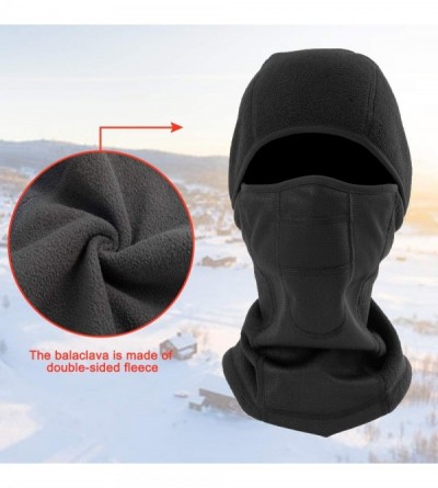 Balaclavas RUPUMPACK Balaclava Protection Lightweight Breathable - Black - CO18X6WQU44 $10.87