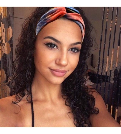 Cold Weather Headbands Headband Fashion Running Athletic Knotted - 4 Pcs Boho Women Headbands - CN18RLZDYID $18.81