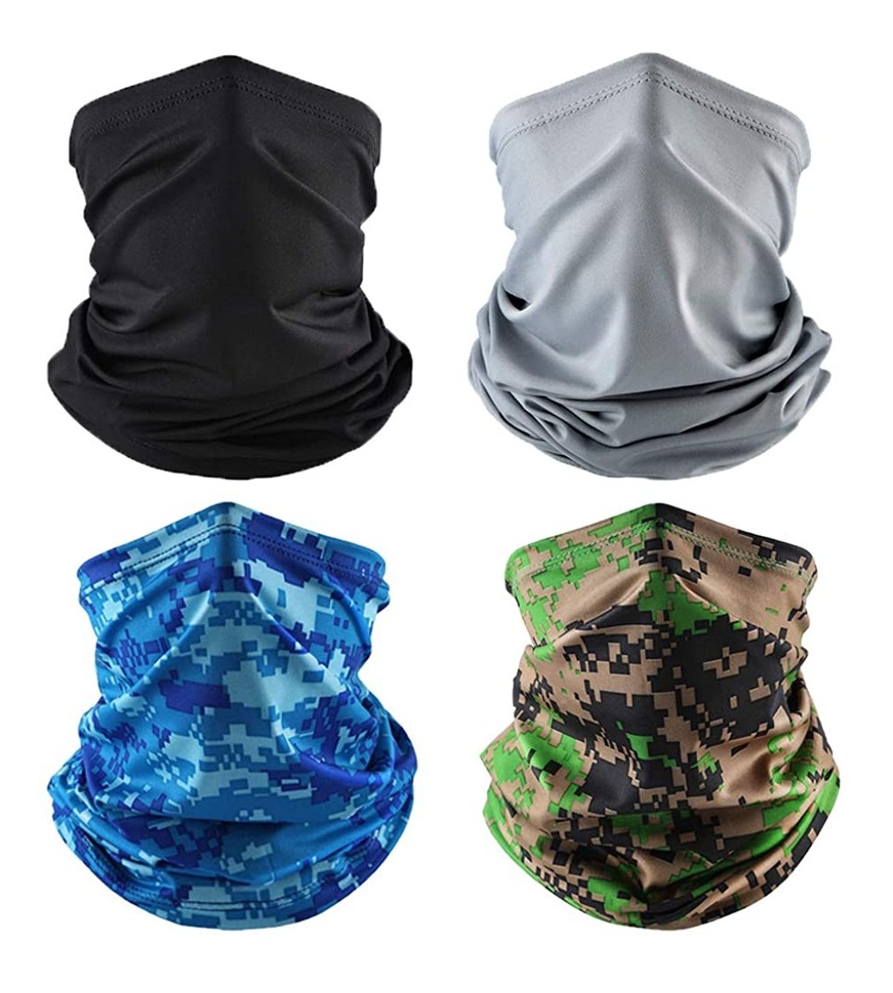 Balaclavas Cooling Neck Gaiter Face Mask for Men Women Outdoor - Camouflage Bandana Dust Wind Balaclava Headwear - CK197SGXHS...
