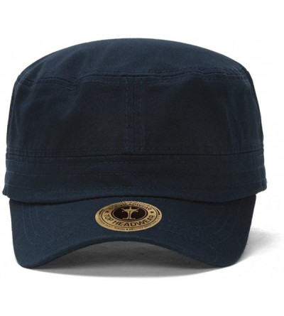 Newsboy Caps Grenadier Basic GI Cap - Navy - C3184TGA6SL $8.99