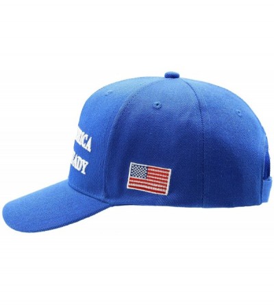 Baseball Caps hat- Pro America- Love Over Hate- Baseball Cap- Blue - Blue - CT18YNHLMCL $12.68