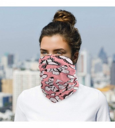 Balaclavas Bandana Face Mask Cover Balaclava Men Women - Galaxy Neck Gaiter Protective Face Covering Seamless Bandanas - CK19...