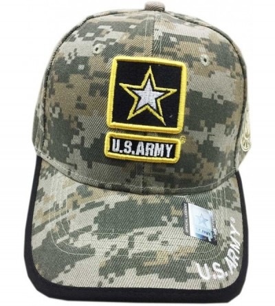 Baseball Caps U.S. Military Army Cap Officially Licensed Sealed - Stars Camo - CG189AS9A8G $30.20