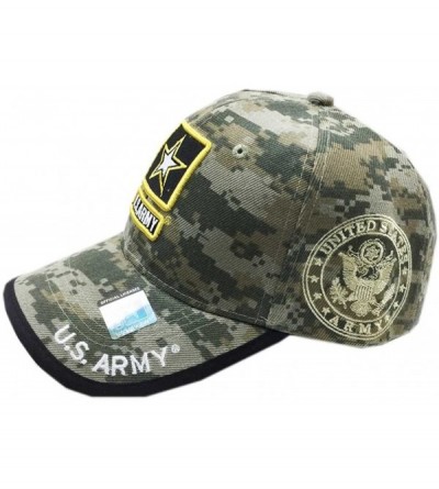 Baseball Caps U.S. Military Army Cap Officially Licensed Sealed - Stars Camo - CG189AS9A8G $16.11