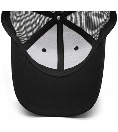 Baseball Caps Mens Popular Sport Hat Baseball Cap Trucker Hat - Black-259 - CH18WM02N7W $14.30